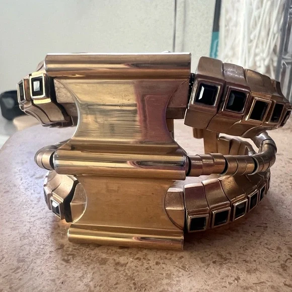 ETRO vintage 1980’s pin-hinge bracelet - Picture 3 of 10